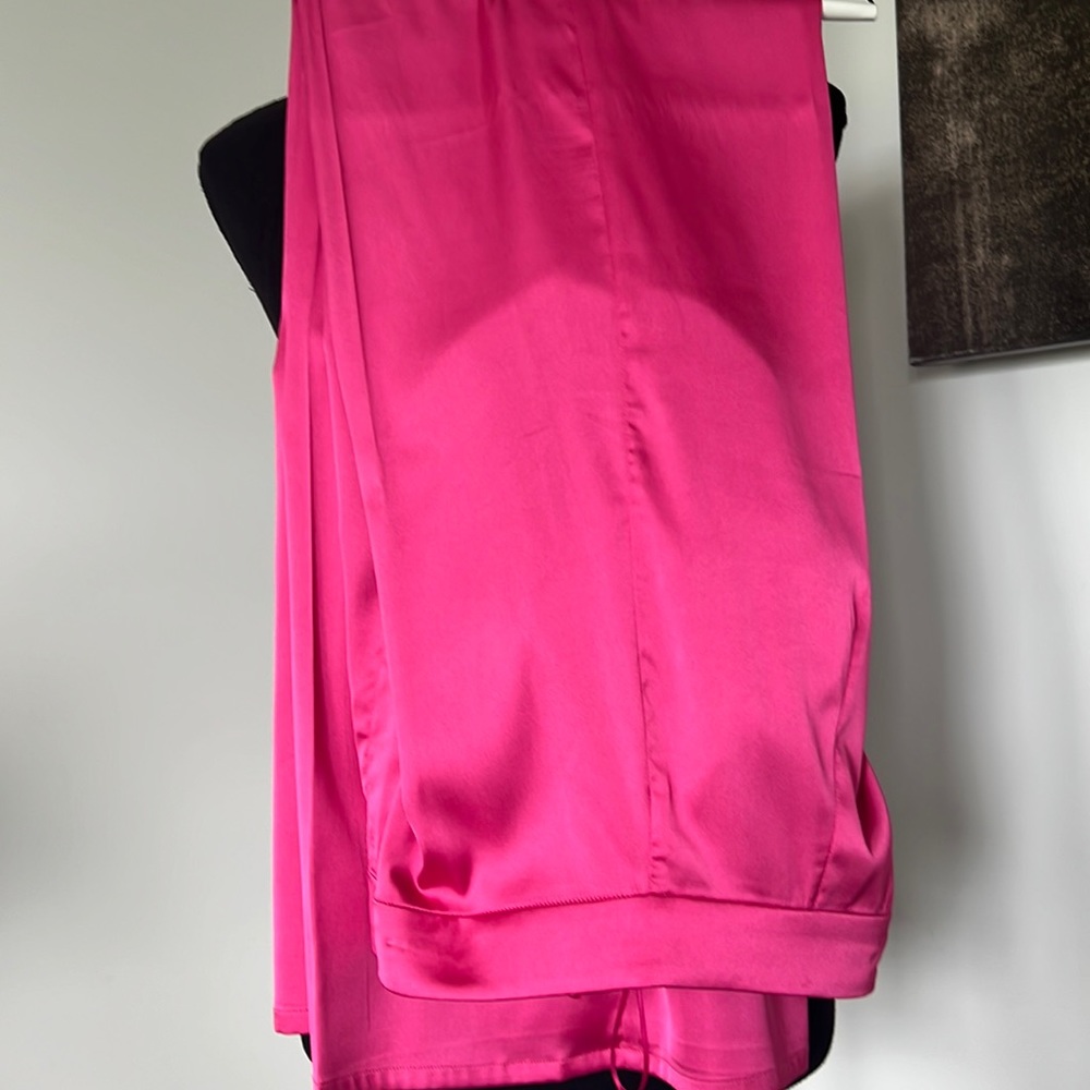 Silk trousers